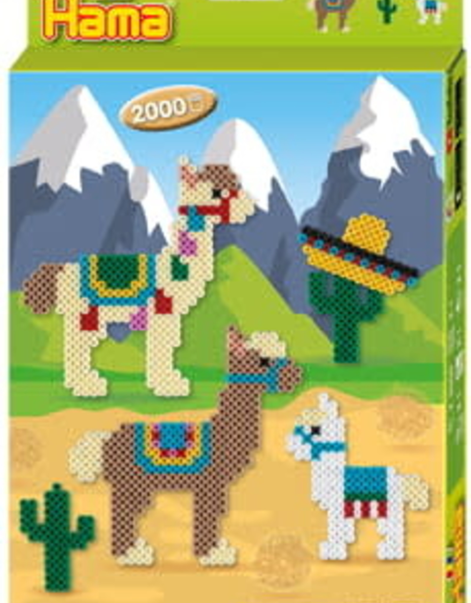 Hama Hama Beads Llamas - 2000 beads