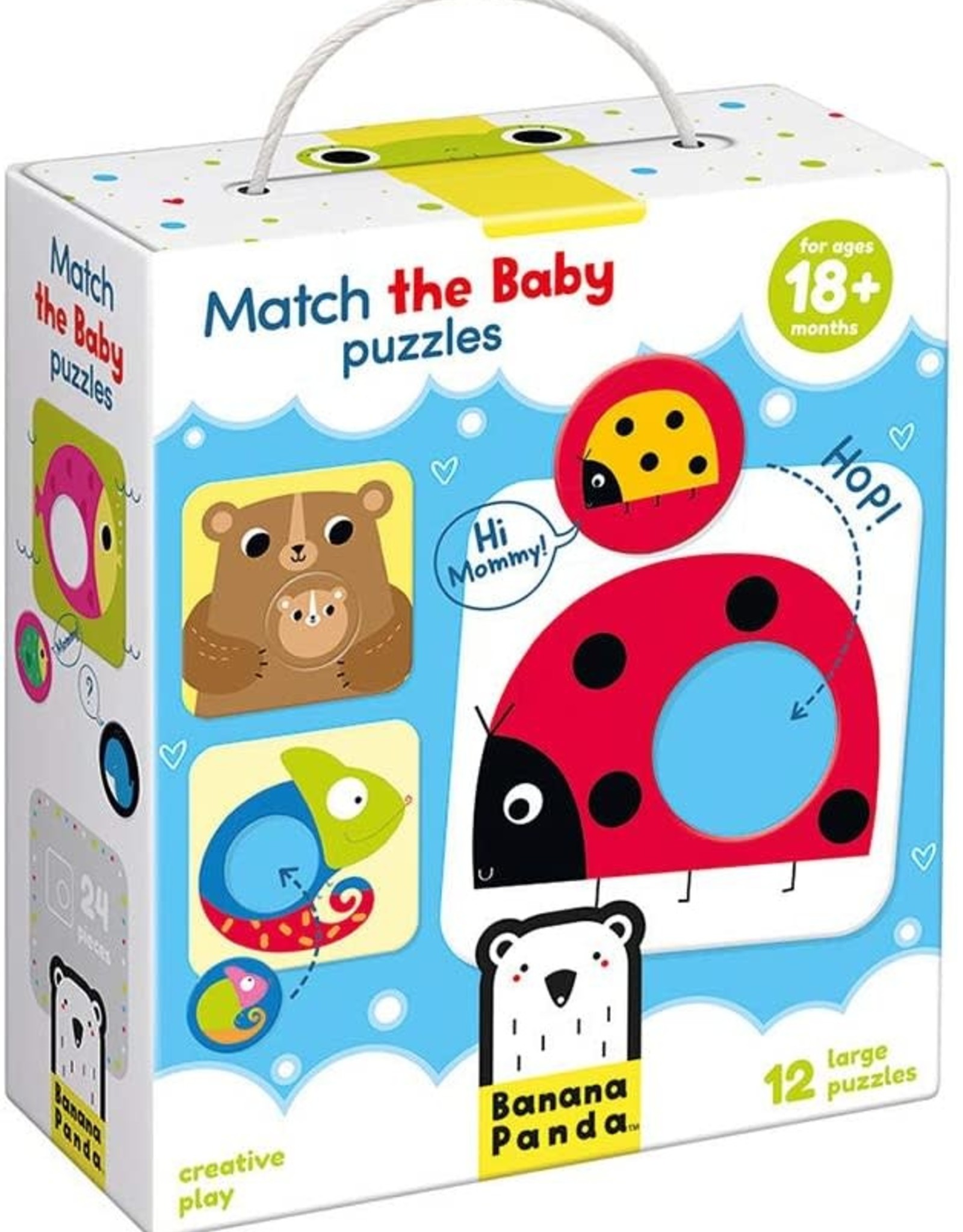 Banana Panda Match the Baby Puzzle Set