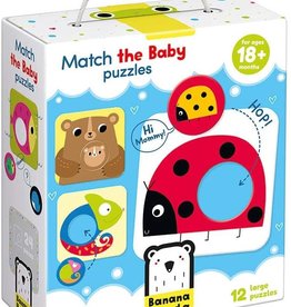 Banana Panda Match the Baby Puzzle Set