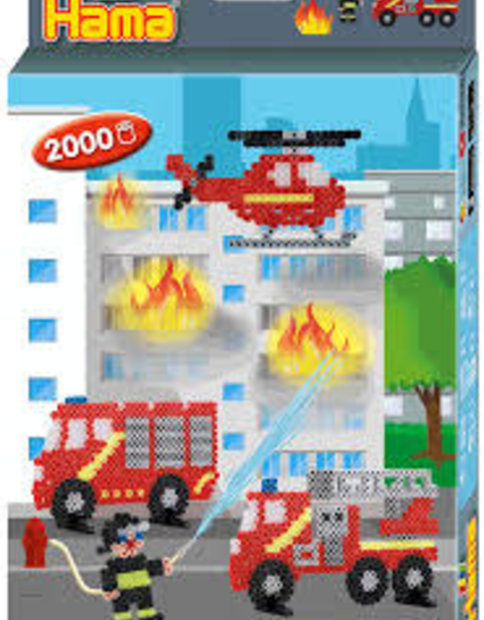 Hama Hama Beads Fire Rescue - 2000 beads