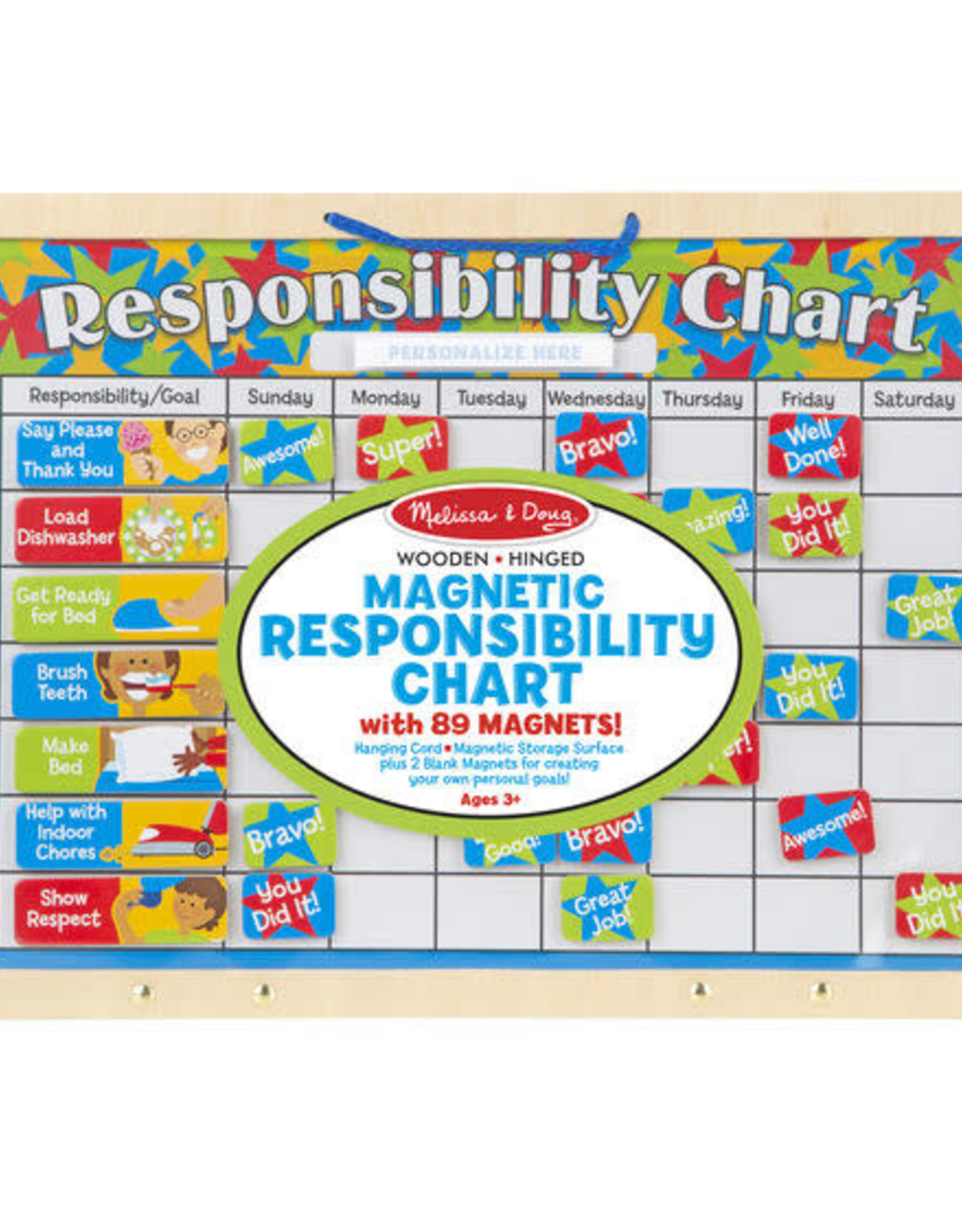 Melissa & Doug Melissa & Doug Magnetic Responsibility Chart