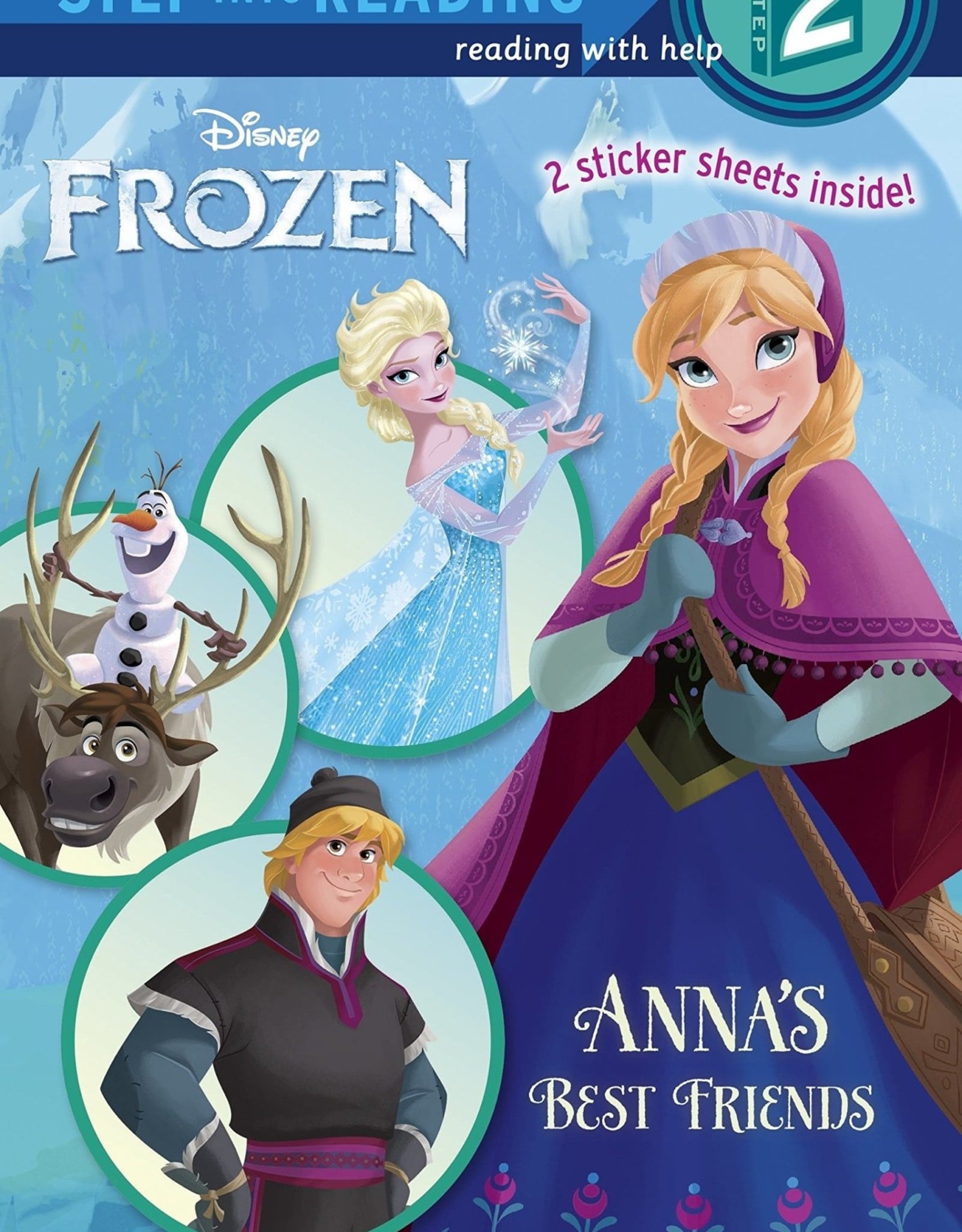 Penguin Random House Step Into Reading 2: Frozen Anna's Best Friends