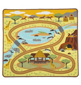 Melissa & Doug Melissa & Doug  Round the Savannah Safari Rug