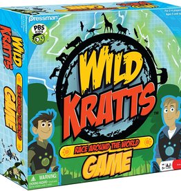 Pressman Toys Wild Kratts Race Around the World Game