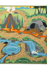 Melissa & Doug Melissa & Doug  Prehistoric Playground Dinosaur Rug