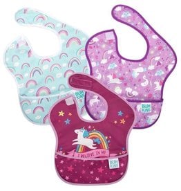 Bumkins Bumkins Super Bib 3 Pack - Unicorns
