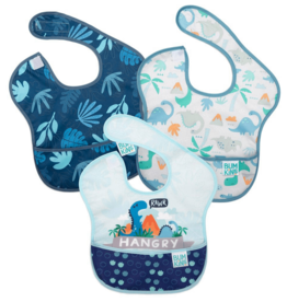 Bumkins Bumkins Super Bib 3 Pack - Dinosaurs