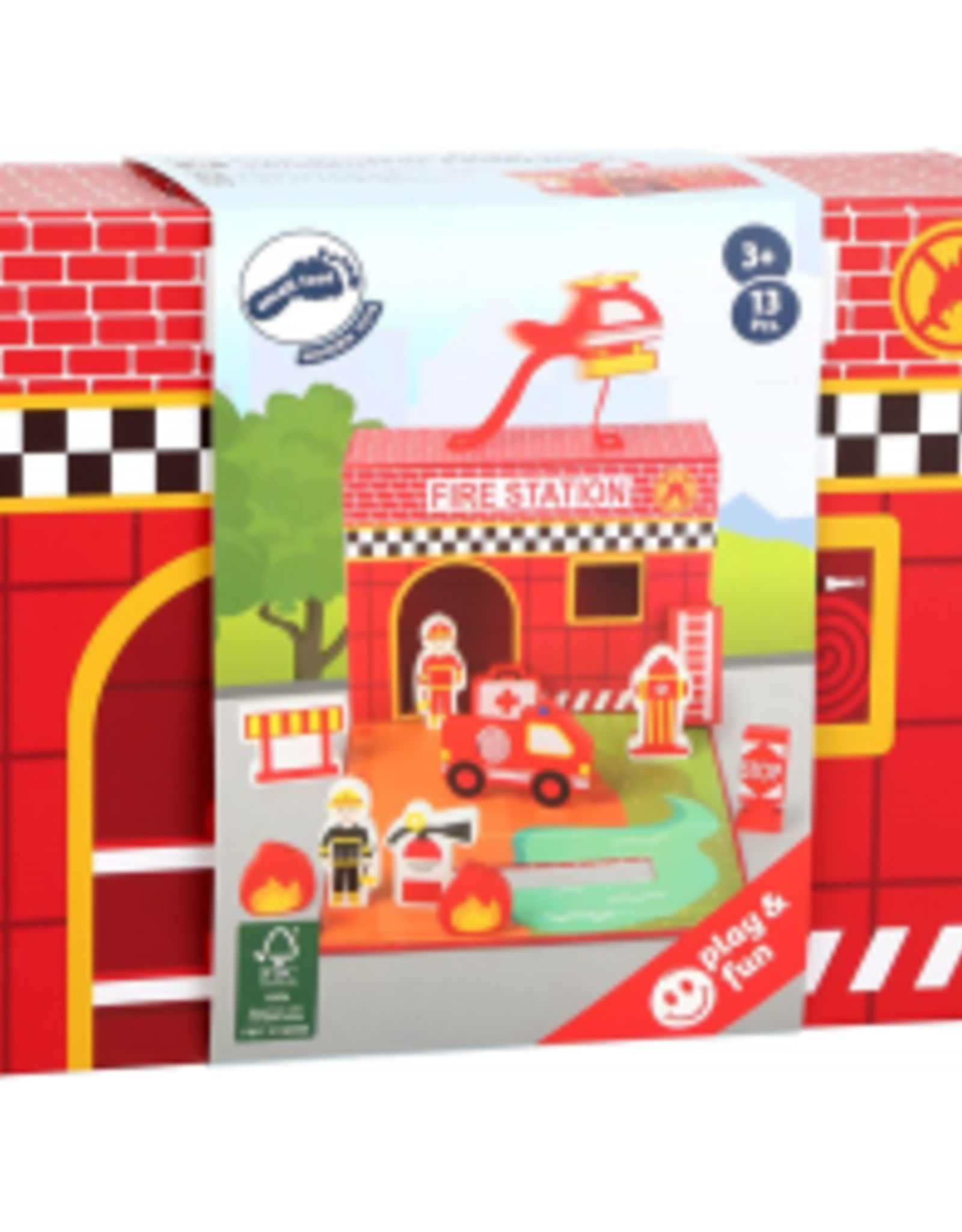 Small Foot Small Foot Fire Brigade Play Set