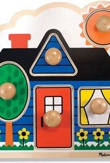 Melissa & Doug Melissa & Doug First Shapes Large Peg Puzzle
