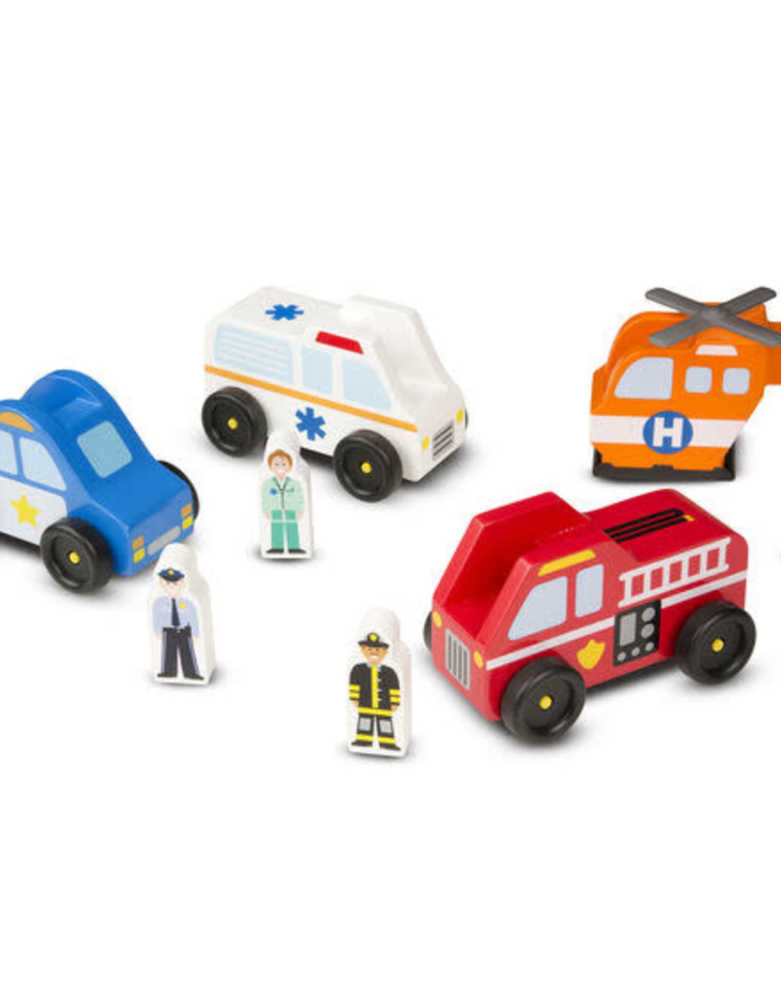 Melissa & Doug Melissa & Doug Emergency Vehicles Set