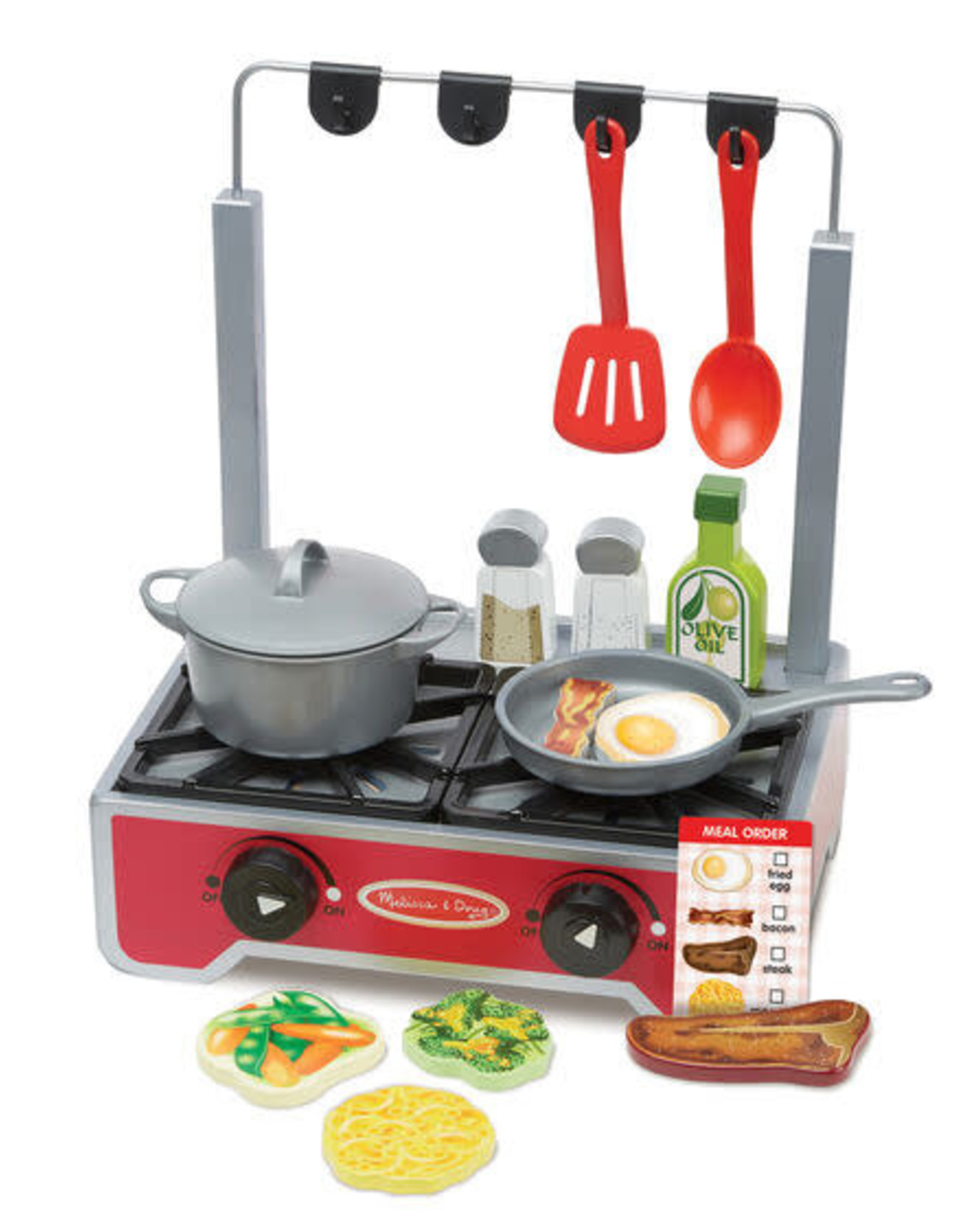 Melissa & Doug Melissa & Doug Deluxe Wooden Cooktop Set