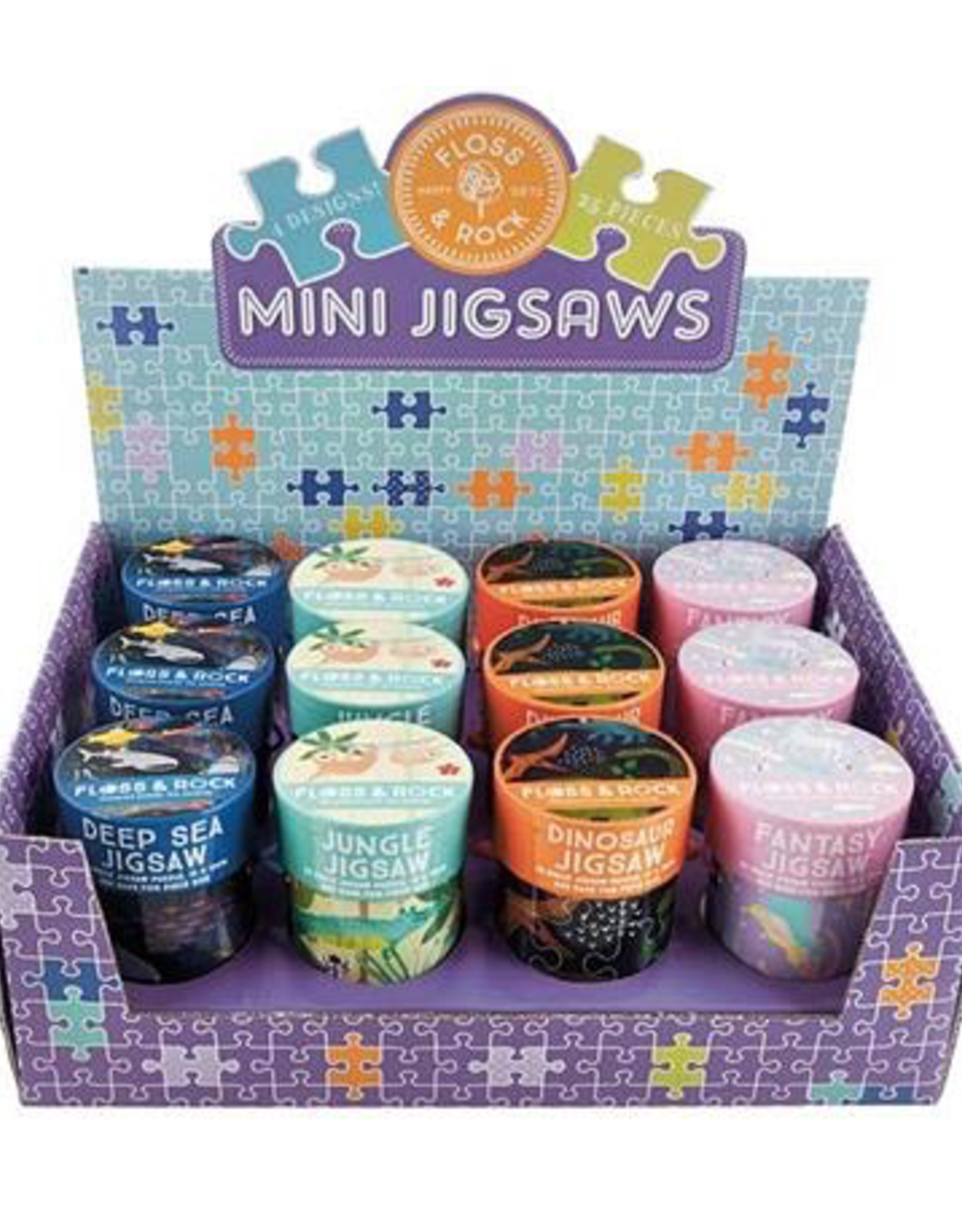 Floss & Rock Floss & Rock Mini Jigsaw Puzzle