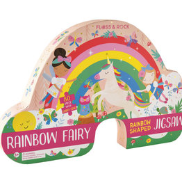 Floss & Rock Floss & Rock Rainbow Fairy Rainbow Shaped Jigsaw Puzzle