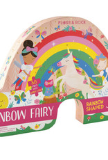 Floss & Rock Floss & Rock Rainbow Fairy Rainbow Shaped Jigsaw Puzzle