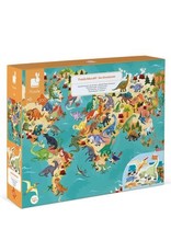Janod Janod 3D Educational Puzzle: The Dinosaurs 200pcs
