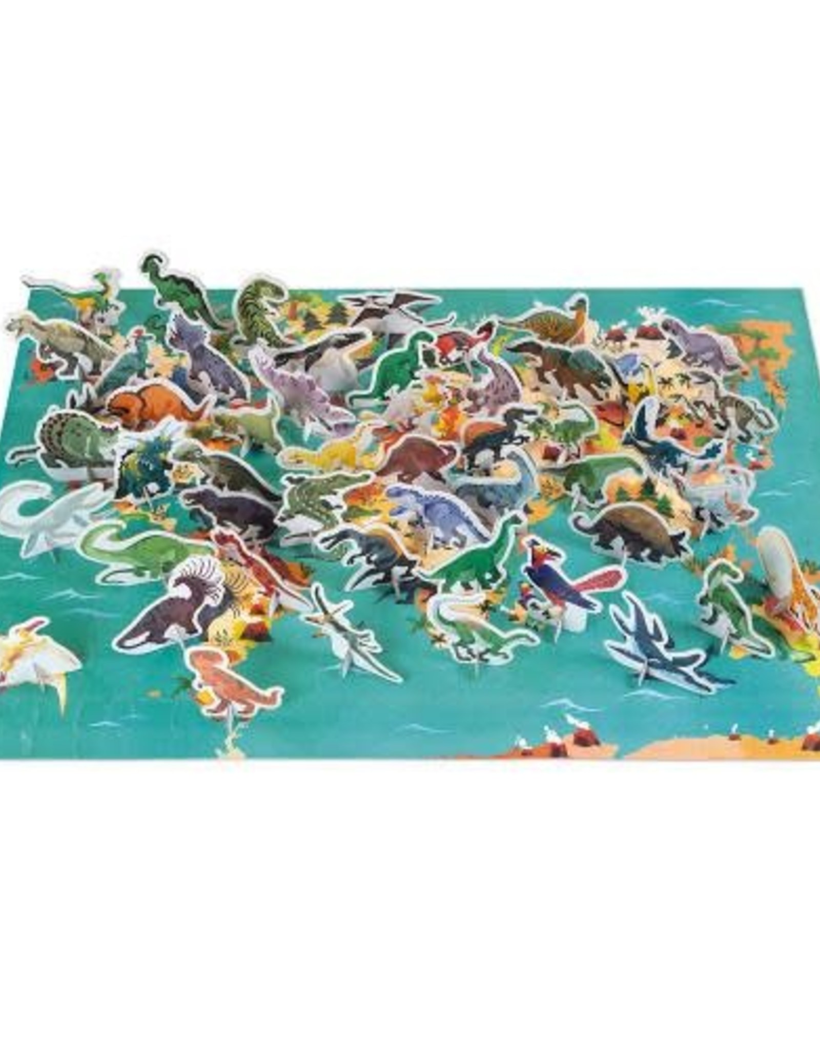 Janod Janod 3D Educational Puzzle: The Dinosaurs 200pcs