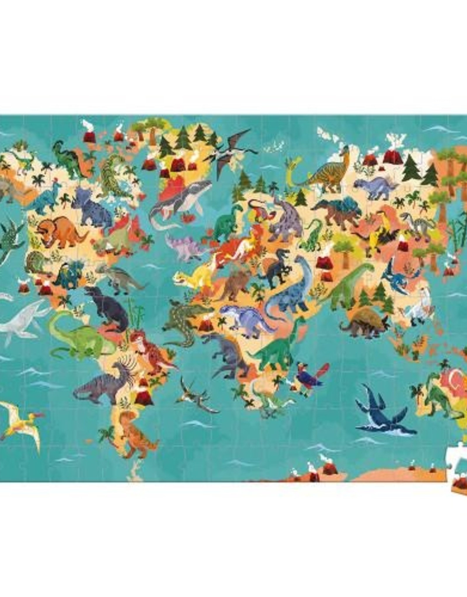 Janod Janod 3D Educational Puzzle: The Dinosaurs 200pcs