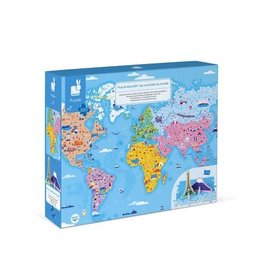 Janod Janod 3D Educational Puzzle: World Curiosities 350pcs