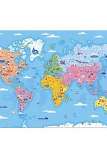 Janod Janod 3D Educational Puzzle: World Curiosities 350pcs