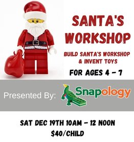 Santa's Workshop with Snapology - Dec 19