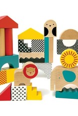 Petit Collage Animal Town Wooden Blocks