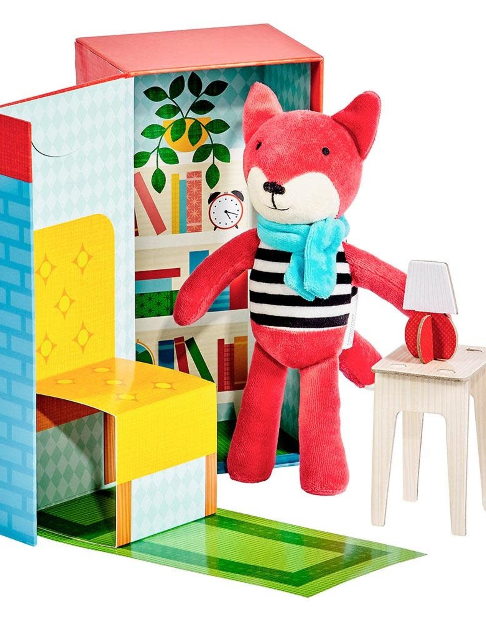 Petit Collage Frances The Fox Playset