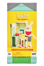 Petit Collage Rubie The Rabbit Playset