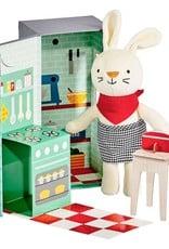 Petit Collage Rubie The Rabbit Playset