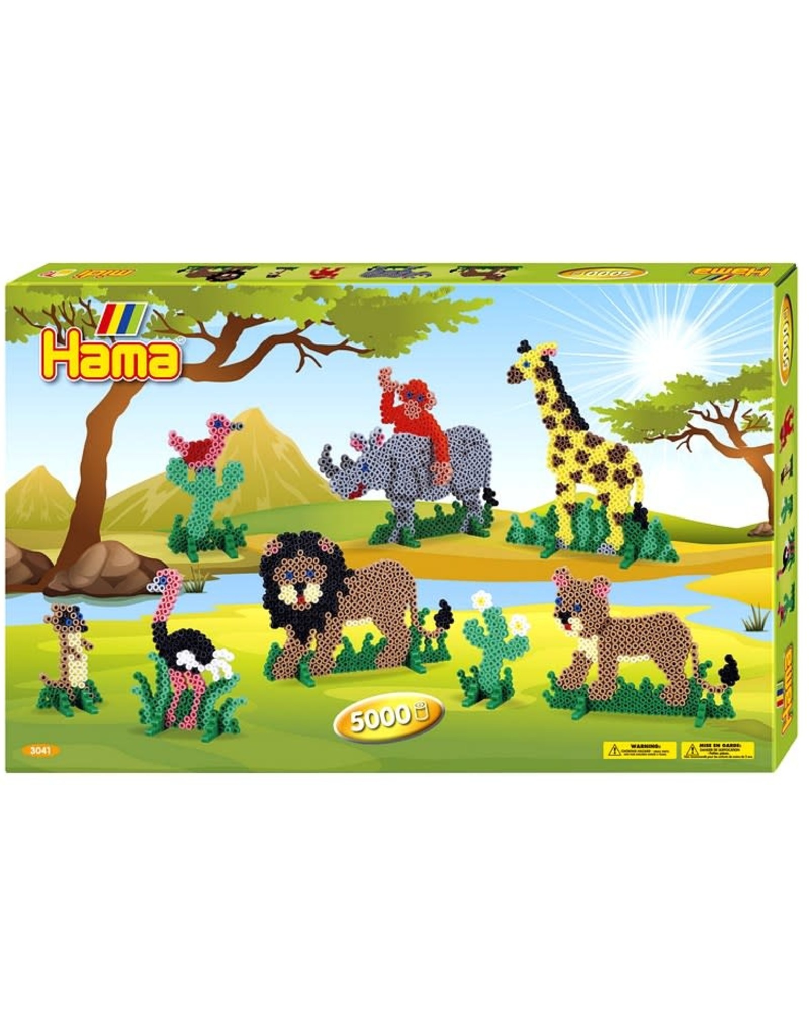 Hama Hama Beads Safari Gift Box - 5000 beads