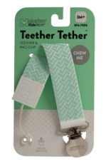 Malarkey Kids Malarkey Kids Teether Tether - ZigZag Green