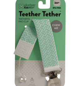 Malarkey Kids Malarkey Kids Teether Tether - ZigZag Green