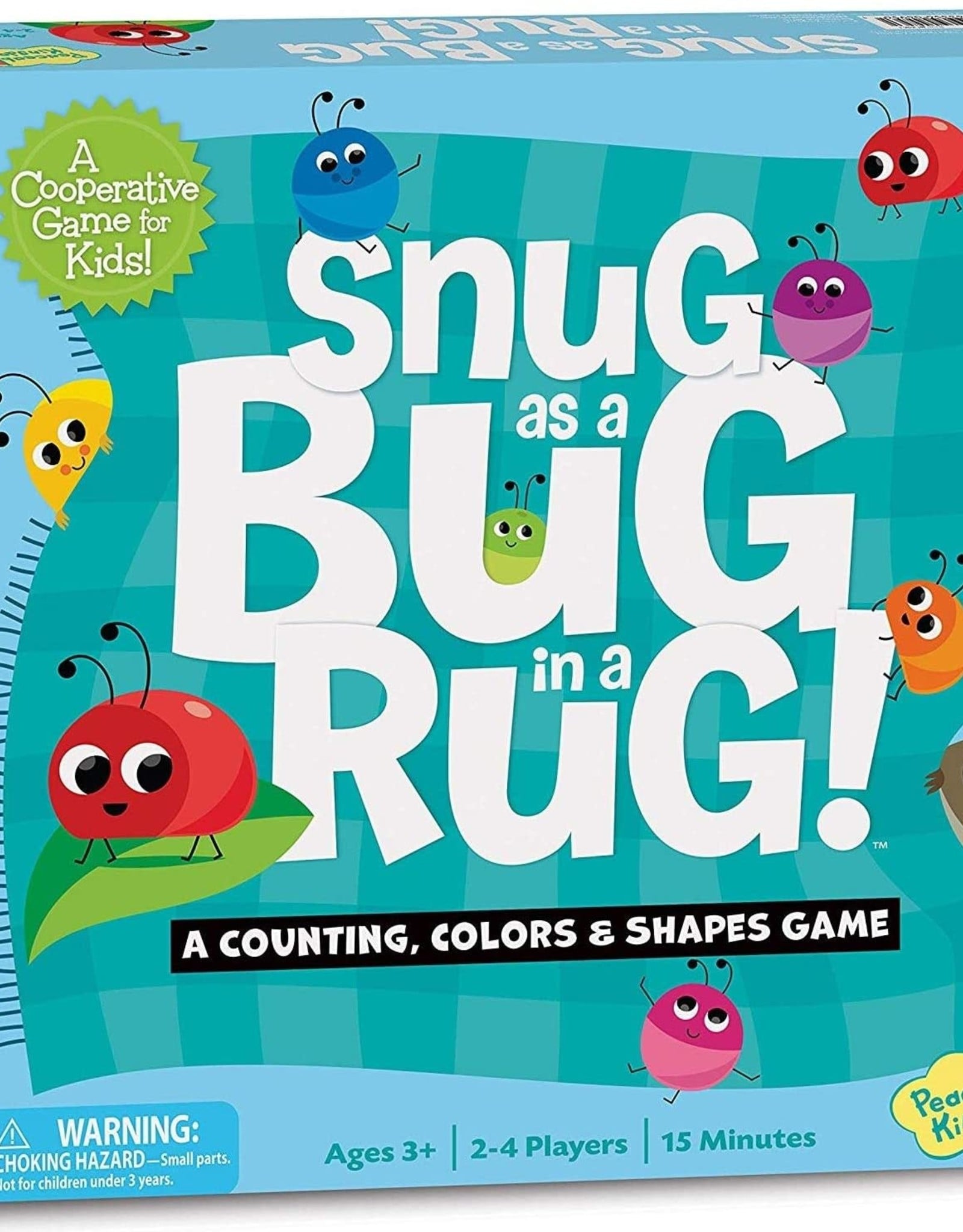 Peaceable Kingdom Snug as a Bug in a Rug Game