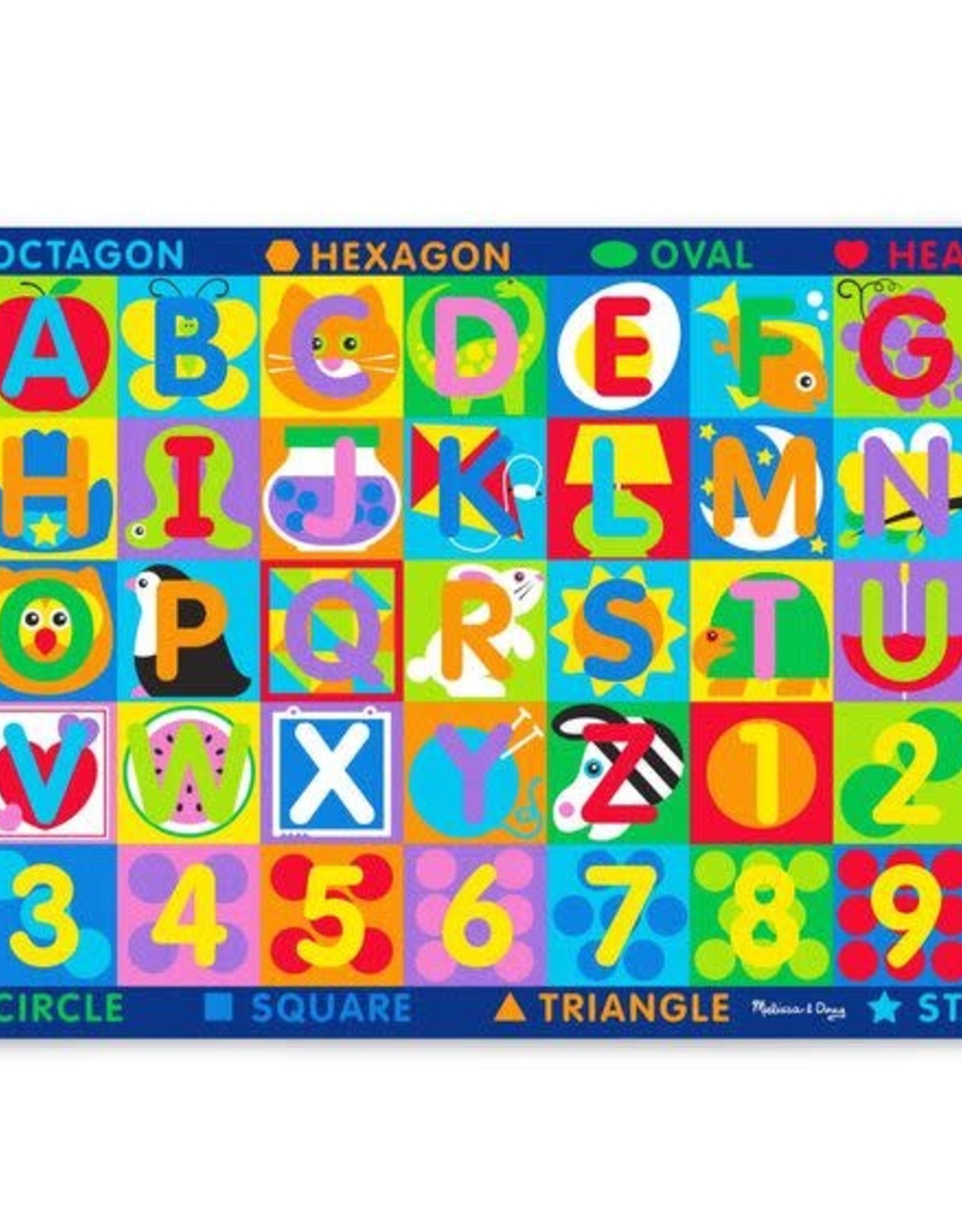 Melissa & Doug Melissa & Doug Jumbo ABC & 123 Rug