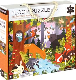 Petit Collage Enchanted Woodland Floor Puzzle - 24pc