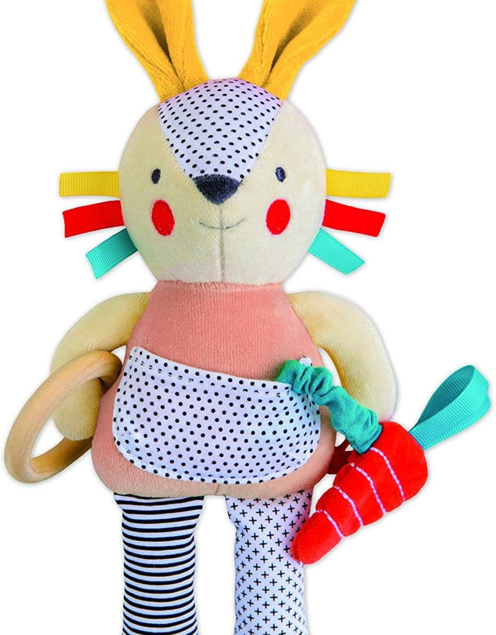 Petit Collage Organic Activity Toy Bunny