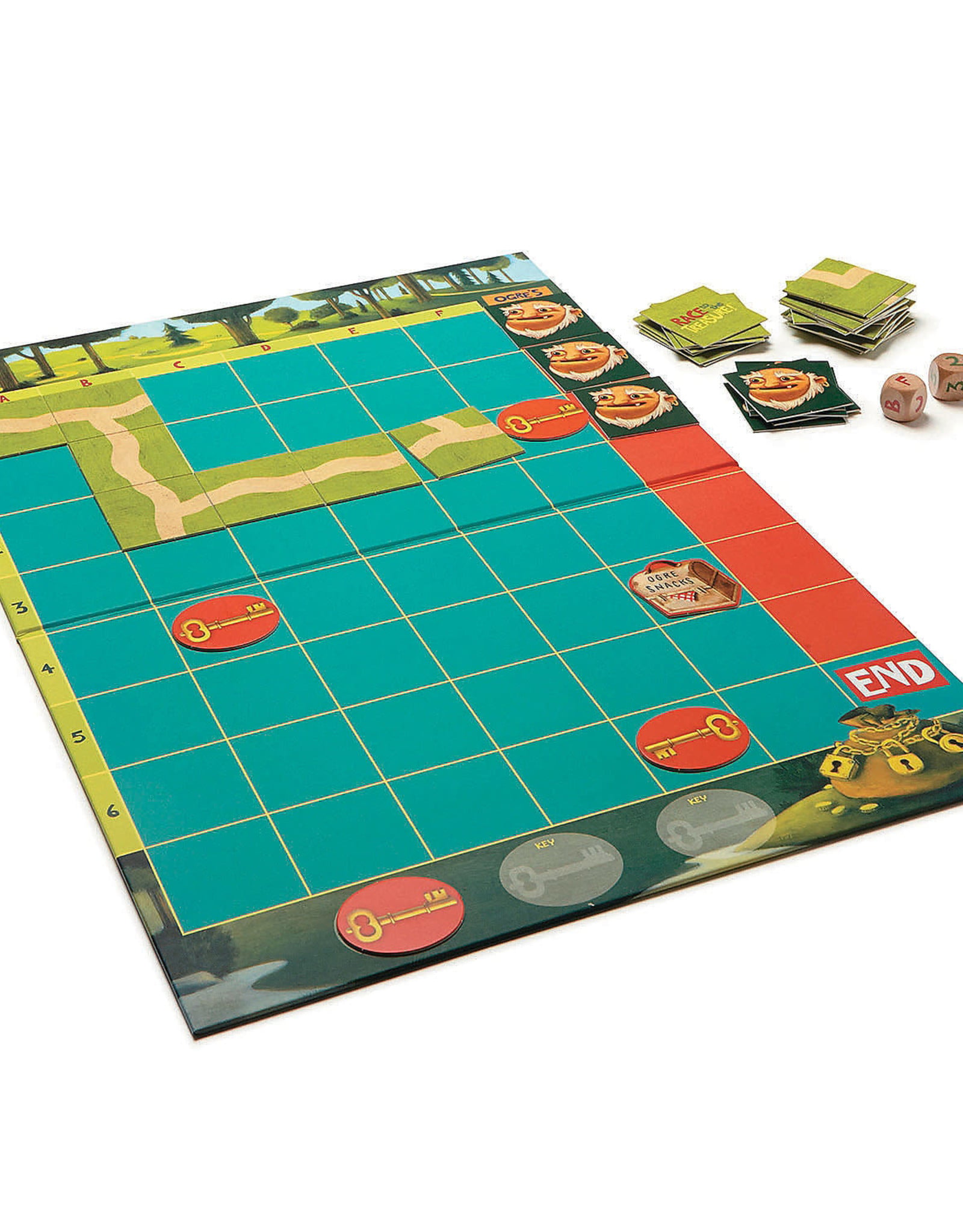 Peaceable Kingdom Peaceable Kingdom Race to the Treasure! Board Game