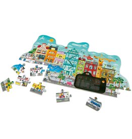 Hape Toys Animated City Puzzle 50pcs