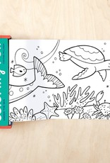 Mudpuppy Mini Coloring Roll - Under the Sea