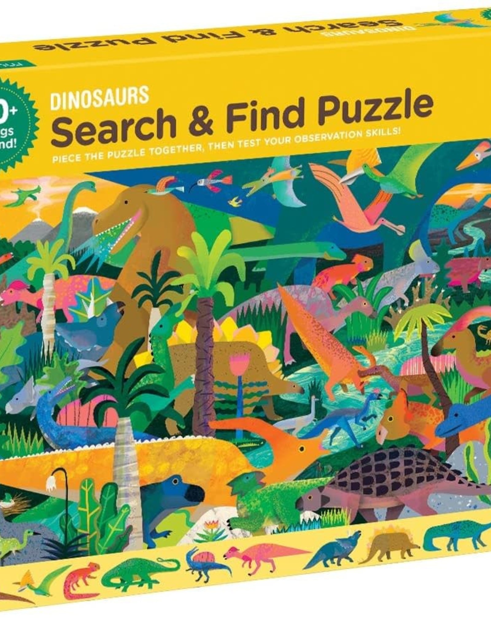 Mudpuppy Search & Find Puzzle - Dinosaurs