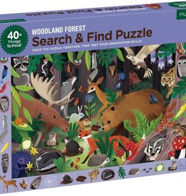 Mudpuppy Search & Find Puzzle - Woodland