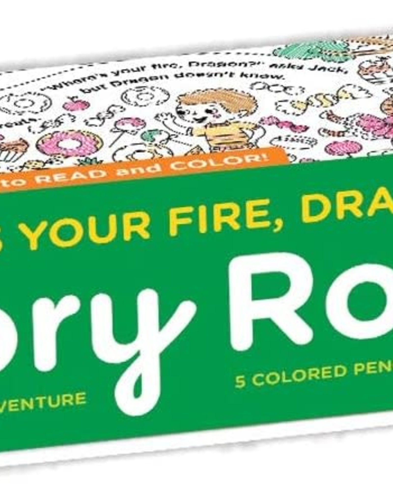 Mudpuppy Story Roll - Where's Your Fire, Dragon?