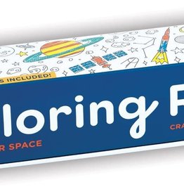 Mudpuppy Coloring Roll - Outer Space
