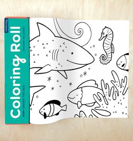 Mudpuppy Coloring Roll - Under the Sea