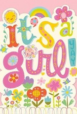 Peaceable Kingdom It's a Girl! Card