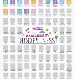 100 Mindfulness Activities Scratch Poster