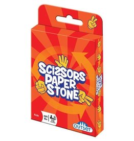 Outset Media Scissors Paper Stone Card Game