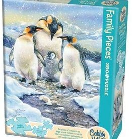Cobble Hill Puzzles Penguin Family - 350 Piece Family Puzzle