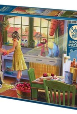 Cobble Hill Puzzles Apple Pie Kitchen - 500 piece puzzle