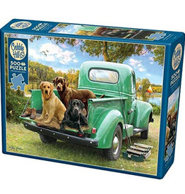 Cobble Hill Puzzles Let's Go Fishing - 500 piece puzzle