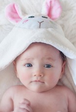 Zoocchini Baby Hooded Towel - Lamb